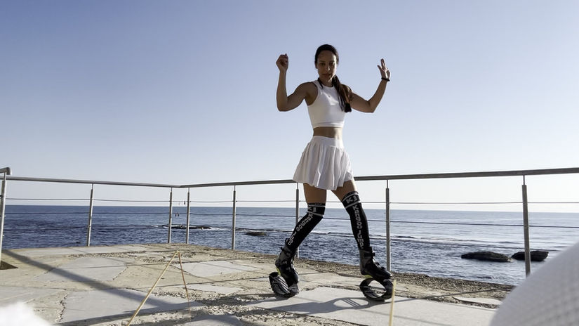 My morning seaside KJ workout